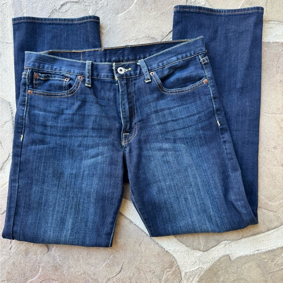 Lucky Brand Other - Lucky Brand, dark blue, straight leg, Jeans, size 30” x 30”